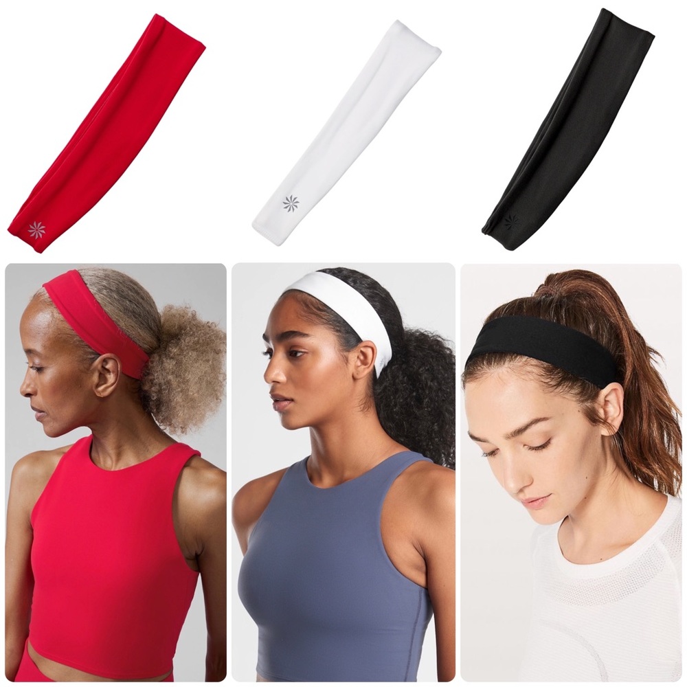 (3) Athleta: Vital Headband in Powervita - Picture 7 of 13